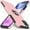 Pink, variant on for iPhone 11 Case with [2 Pack] Tempered-Glass Screen Protector, Slim Soft Bumper Case for iPhone 11 Case, with Invisible Ring Holder Kickstand for iPhone 11 Case,Pink