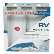 Camco White Unbreakable Vent Lid, Liquid Holding Tank Treatment RV Parts