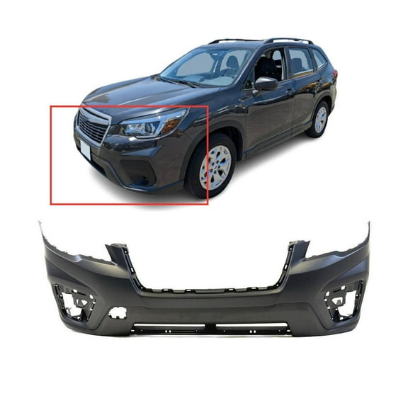 DCP Primed Front Bumper Cover Fascia for 2019-2021 Subaru Forester Base Touring