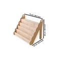 thumbnail image 4 of Montessori Freestanding Bookshelf | Easy Access Wooden Storage Rack for Kids | Wooden Shelves for Kid's Room (Seatable Large), 4 of 8