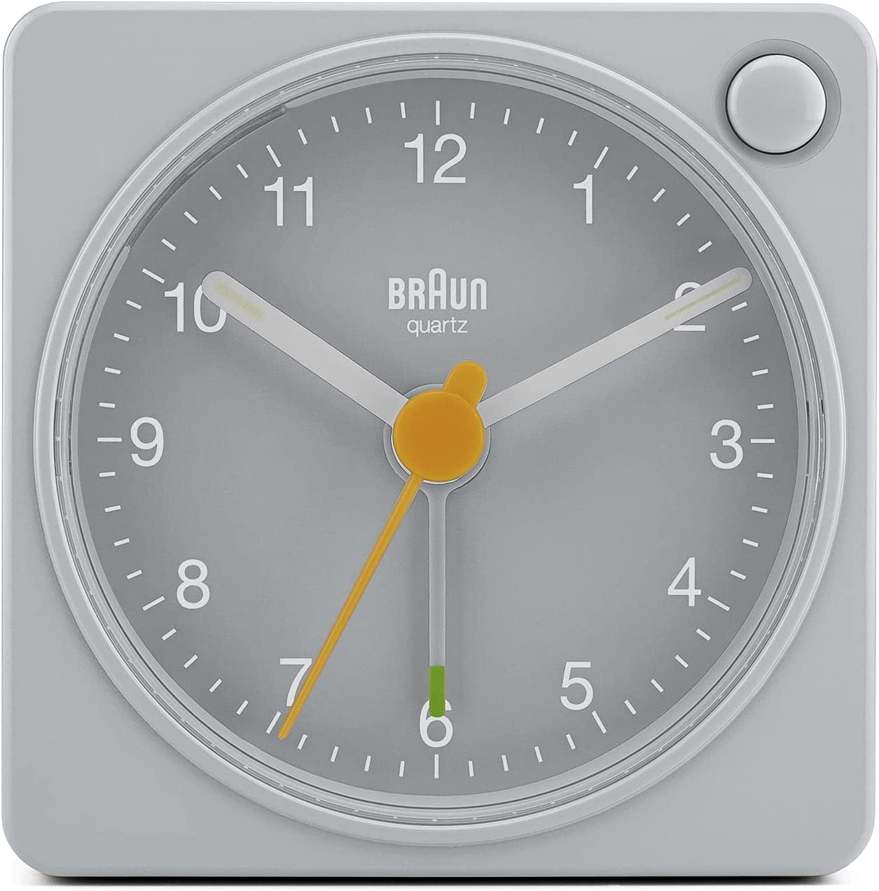 Braun Orologio Sveglia Analogico Classico Funzione Snooze E Luce, Movimento Al Q
