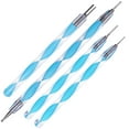 thumbnail image 1 of JUYA Quilling Slotted Tools with Stainless Steel Head (4-pc Set, Blue), 1 of 4