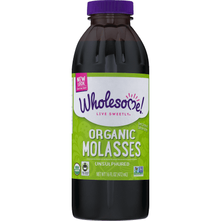 - Wholesome! Organic Molasses, Unsulphured, 16 Fl Oz