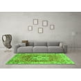 thumbnail image 3 of Ahgly Company Indoor Rectangle Abstract Green Modern Area Rugs, 5' x 7', 3 of 4