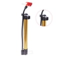 thumbnail image 2 of OULII Manual Air Pump Aluminum Alloy Cylindrical Design Yellow 1Set, 2 of 5