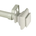 thumbnail image 2 of Domovina Yona 1" Faux Wood Curtain Rod-Color:Pearl White,Size:28-48", 2 of 3
