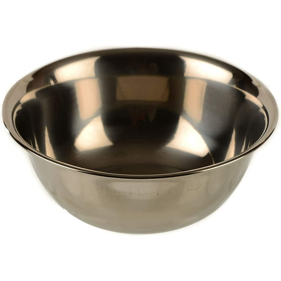 [1 Pack] 1.5 Quart Small Stainless Steel Mixing Bowl - Baking Bowl, Flat Base Bowl, Preparation Bowls - Great for Baking, Kitchens, Chef's, Home use by EcoQuality (1.5 qt)