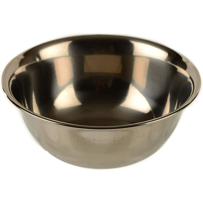 [24 Pack] 1.5 Quart Small Stainless Steel Mixing Bowl - Baking Bowl, Flat  Base Bowl, Preparation Bowls - Great for Baking, Kitchens, Chef's, Home use