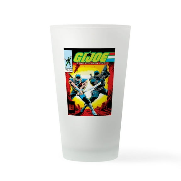 CafePress - G.I. Joe Who's On Cobra Island? - Pint Glass, Drinking Glass, 16 oz. CafePress