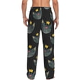 thumbnail image 3 of Balery Men'S Faces Of The Cat Pants,Sleepwear Pants,Pajama Pants,Pj Bottoms Drawstring And Pockets-Medium, 3 of 9