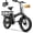 EK4-basket-black, variant on Cbvelo 1000W Folding Electric Bike for Adults, 48V 20.8AH Large Removable Battery E-Bike, 30+MPH, 80 Miles Max Range, 20" Fat Tire Electric Bike for Adults, Adult Electric Bicycles for Commute