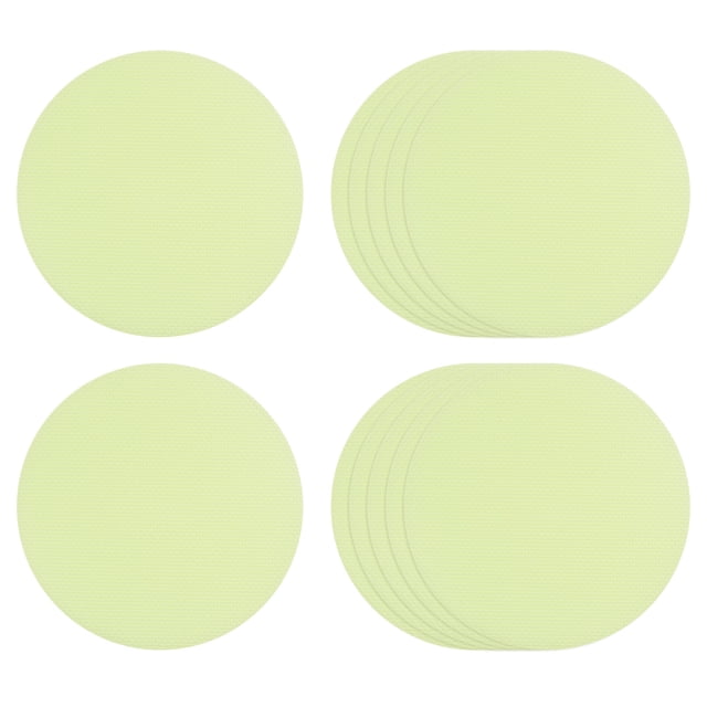 12uds Antideslizante Bañera Pegatinas Baño Ducha Piso 3.94" Antideslizante Pegatina Cinta Redondo Estilo Calcomanías para Baño Cocina Bañera Escalones Escaleras, Luminoso