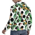 thumbnail image 3 of Hoodies for Men - Polka Dot Parrot Toucan Leaf Long Sleeve Comfrt Men'S Fashion Hoodies & Sweatshirts, Sweatshirts for Men Hoodies Pullover Clothing Clothes with Pouch, 3 of 7