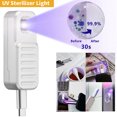 thumbnail image 2 of Toystoory Luz de limpieza UV portátil lámpara UV alimentada por USB para limpieza de calcetines de cepillo de dientes de ropa interior Iluminación y accesorios, 2 of 6