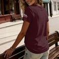 thumbnail image 7 of Hearthz 250 Years Of Freedom Shirt Short Sleeve 1776-2026 We The People Womens Patriotic Shirts American Flag America 250 Shirt Women, 7 of 7