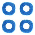 thumbnail image 1 of 4X Disposable Mop,Washable Replacement Microfiber Pads Dust Push Mop Cloth for Dry and Wet Vacuum Cleaner,Blue, 1 of 6