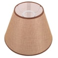 thumbnail image 1 of OULII Rustic Lamp Shade Replacement Khaki Fabric Light Diffusion 1Pcs, 1 of 8