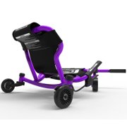 EzyRoller: Drifter X - Purple - Ride-On Scooter, Cambering Motion, Pedal Free Cart, Hand Brakes, Extendable Frame, 154lb Capacity, Adults-Kids Ages 6+