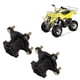 thumbnail image 5 of Cubo De Llanta De Rueda De Freno De Disco Delantero, Cubo De Llanta De Rueda Delantera De 4 Pernos De Alta Dureza A Prueba De óxido Reemplazo Directo Para 110 Cc 125 Cc 150 Cc 200 ANGGREK Otros, 5 of 8