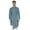 Dark Teal Blue, variant on Atasi Indian Designer Kurta For Mens Casual Traditional Printed Ethnic Long Shirt Kurta