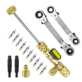 thumbnail image 1 of Valve Core Remover Installer Tool HVAC Service Wrench Set with Hex Bit Adapters, 1 of 9