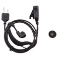 thumbnail image 1 of G-Shape Ear-Hook Headset auricular PTT MIC 2Pin para MIDLAND GXT400 / 450 Radio SM SunniMix Auriculares walkie talkie, 1 of 8