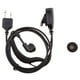 thumbnail image 1 of G-Shape Ear-Hook Headset auricular PTT MIC 2Pin para MIDLAND GXT400 / 450 Radio SM SunniMix Auriculares walkie talkie, 1 of 8