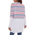 thumbnail image 2 of Wangsaura Female Long Coat, Long Sleeve Cardigan Jacket Blouse, 2 of 7
