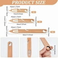 thumbnail image 2 of 3Pcs Beech Wood Weaving Shuttle Knitting Loom Shuttles Handcrafted Knitting Loom Tools for Tapestry DIY Craft Weaving Accessories Pointy, 2 of 9