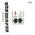 thumbnail image 3 of 2pcs Maple Leaf Halloween Home Decor Holiday Decor Maple Leaf Vines, 3 of 6