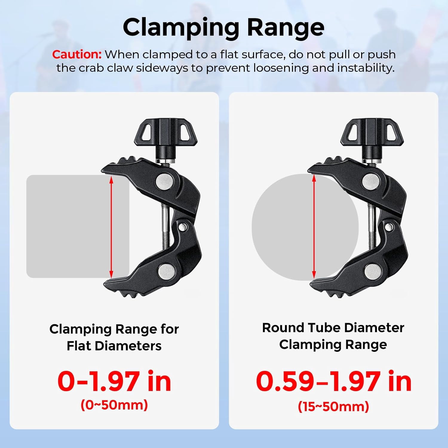 Magnetic Phone Holder for Mic Stand, All-Metal 360° Rotatable Magnet Phone Mount with Clamp, Clip Phones Mount for Microphone & Sheet Music Stands, Compatible with Magsafe & iPhone 17-12