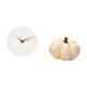 thumbnail image 5 of Reloj de pared decorativo de calabaza de Halloween, de material PP suave y de densidad media, ideal para sala de estar, dormitorio, oficina o cafeterí, 5 of 8