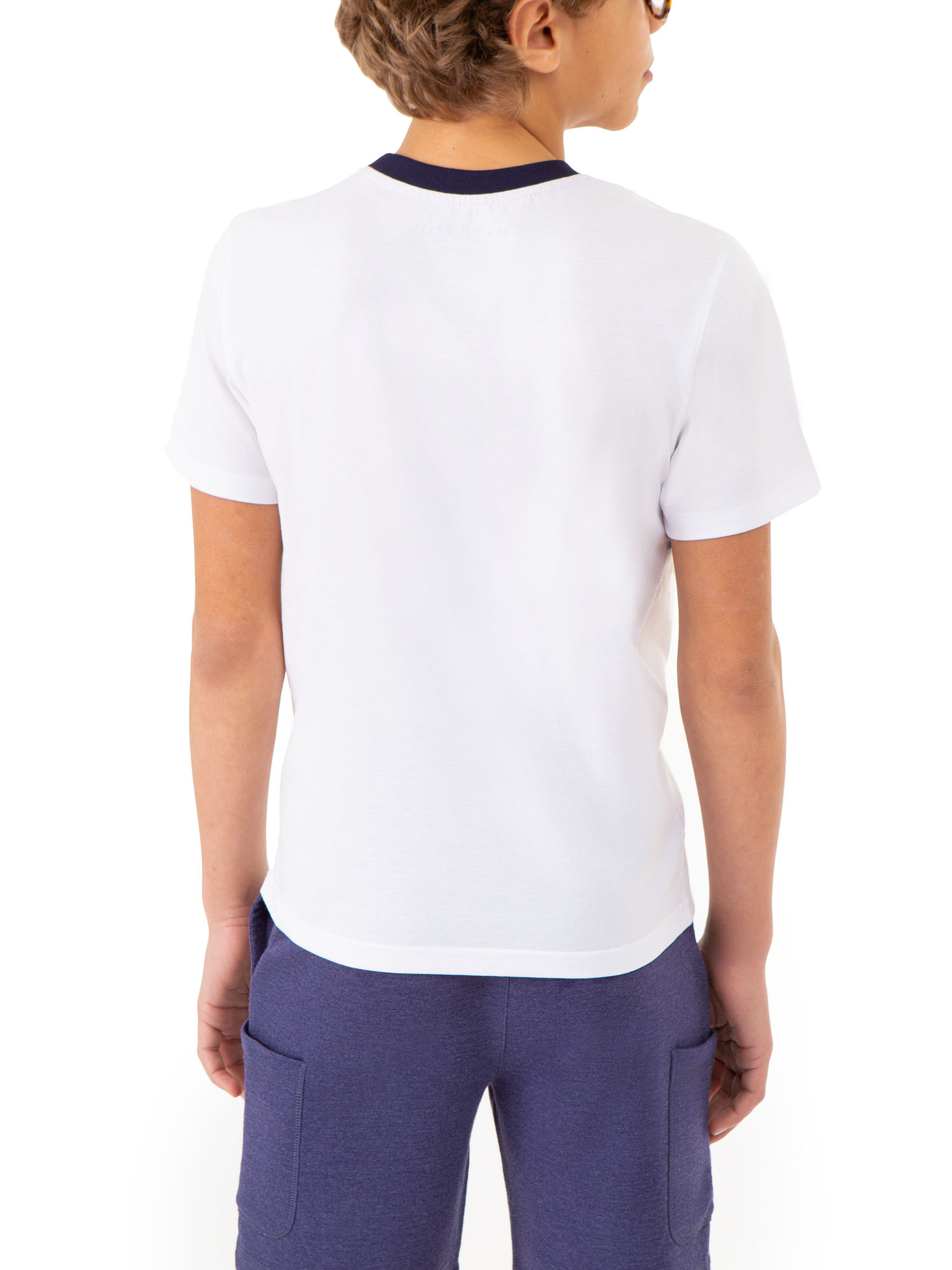 U.S. Polo Assn. Boys Chest Stripe T-Shirt, Sizes 4-18