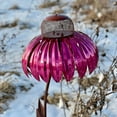 thumbnail image 5 of acdanc Squirrel Proof Unbreakable Pole Bird Feeder, Red, 5 of 5