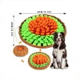 thumbnail image 3 of Snuffle Mat for Dogs Pet Treats Feeding Mat for Small Medium Large Cats Puppy Non-Slip Portable Durable Adjustable Slow Feeder Bowl Interactive Enrichment Puzzle Toys Encourages Natural Foraging, 3 of 9