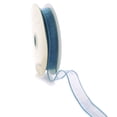 thumbnail image 3 of Ribbon Traditions 7/8" Wired Sheer Organza Ribbon Antique Blue 10 Yards, 3 of 5