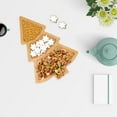 thumbnail image 6 of SHIYUU Christmas Tree Dish Wooden Sauce Dish Seasoning Plate Sushi Dipping Bowl Appetizer Plate, 6 of 6