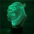 thumbnail image 1 of Lámpara de mesa LED Night Light Shreks Donkey 3D Anime Atmosphere, 1 of 1