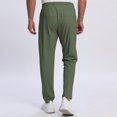 thumbnail image 4 of RFQWOVSR Men's Lightweight Quick Dry Athletic Joggers Elastic Breathable Running Workout Sweatpants with Zipper Pockets L, 4 of 4