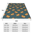 thumbnail image 3 of Fuzoiu Hot Dog 6 Print Ultra-Soft Micro Fleece Blanket,All Seasons Flannel Throw, Lightweight Blanket for Bed, Sofa, Couch, Movie Night, Camping, and Travel-80"x60", 3 of 7