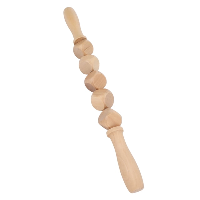 Rollador de Masaje de Fascia, Herramienta de Terapia de Madera de Estiramiento Acortamiento del Tiempo de RECUPERACIÓN REACTIVANDO LA CRIBURACIÓN ALIVIO DEL DOLOR PARA ARTICULAR