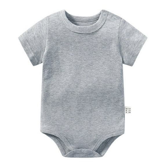 Akiihool Funny Baby Onesies for Girls Baby Girls Bodysuit for Newborn and Infant (Grey,18-24 Months)