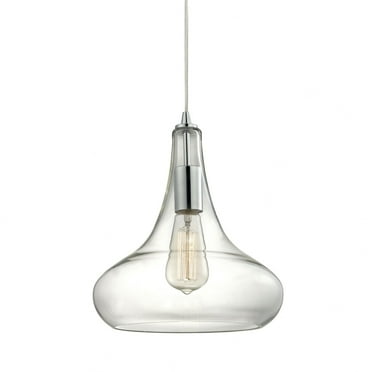 Elk Home 10-Inch Wide Orbital Pendant, Contemporary, Polished Chrome