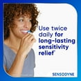 thumbnail image 3 of Sensodyne Cavity + Sensitivity Toothpaste, Fluoride Toothpaste for Sensitive Teeth and Cavity Protection, 2.7 oz, 3 of 10