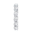 thumbnail image 3 of Rosec Jewels Lab Diamond Wedding Anniversary Ring - Full Eternity Band Ring - EF-VS Quality, 925 Sterling Silver, US 3.00, 3 of 8