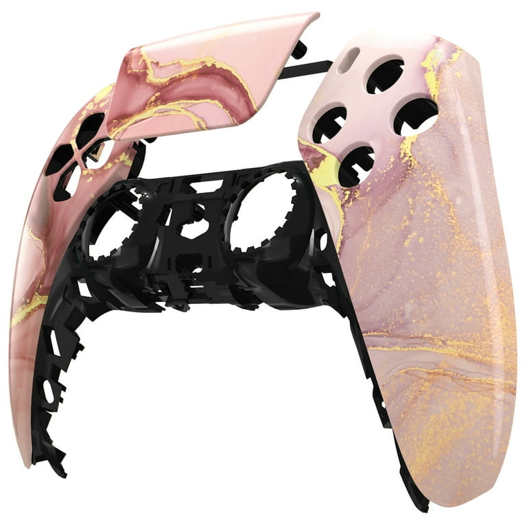 Pink Rose Gold Themed PS5 Custom Dualsense Controller 