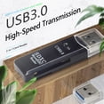 thumbnail image 3 of Lector de Tarjetas de Memoria USB 3.0 Btafrte negro, 3 of 9
