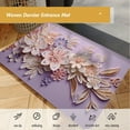 thumbnail image 6 of Yyuenw Bathroom Rugs, Diatomite Three-dimensional Flower Floor Mat Bathroom Non-slip Mat Quickdrying Soft Foot Mat Washable Foot Mat, Home Decor, 6 of 7