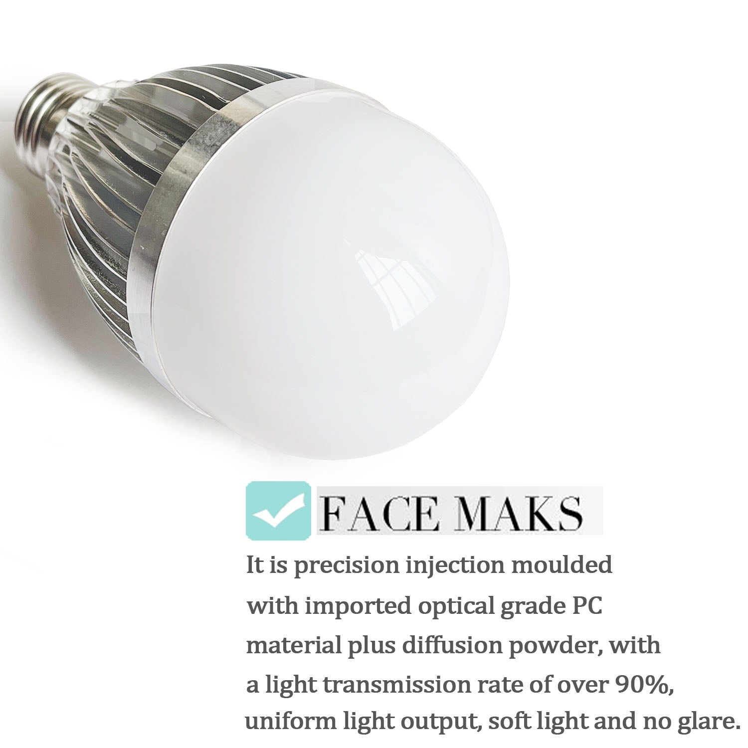 E26 E27 9x3W LED 850nm 940nm 980nm IR Infrared Bulb for CCTV surveillance camera illuminator