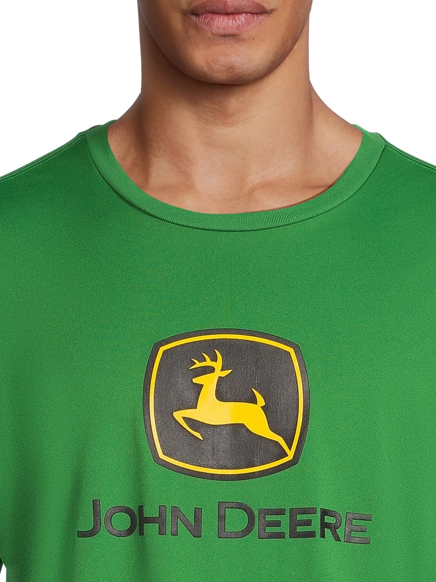 John Deere Men's Interlock Graphic Short Sleeve Tee